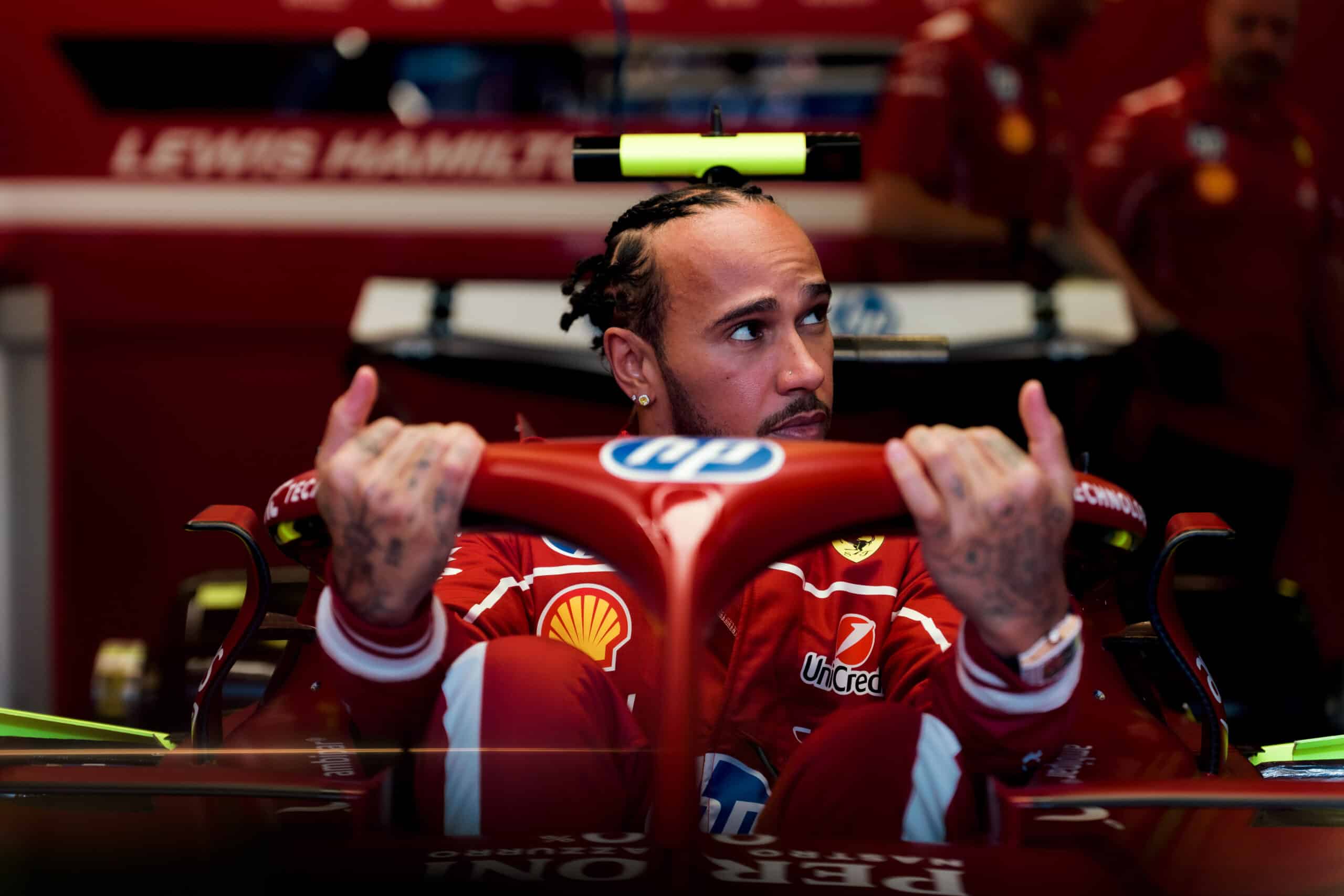 Lewis Hamilton ajoi kauhean kolarin