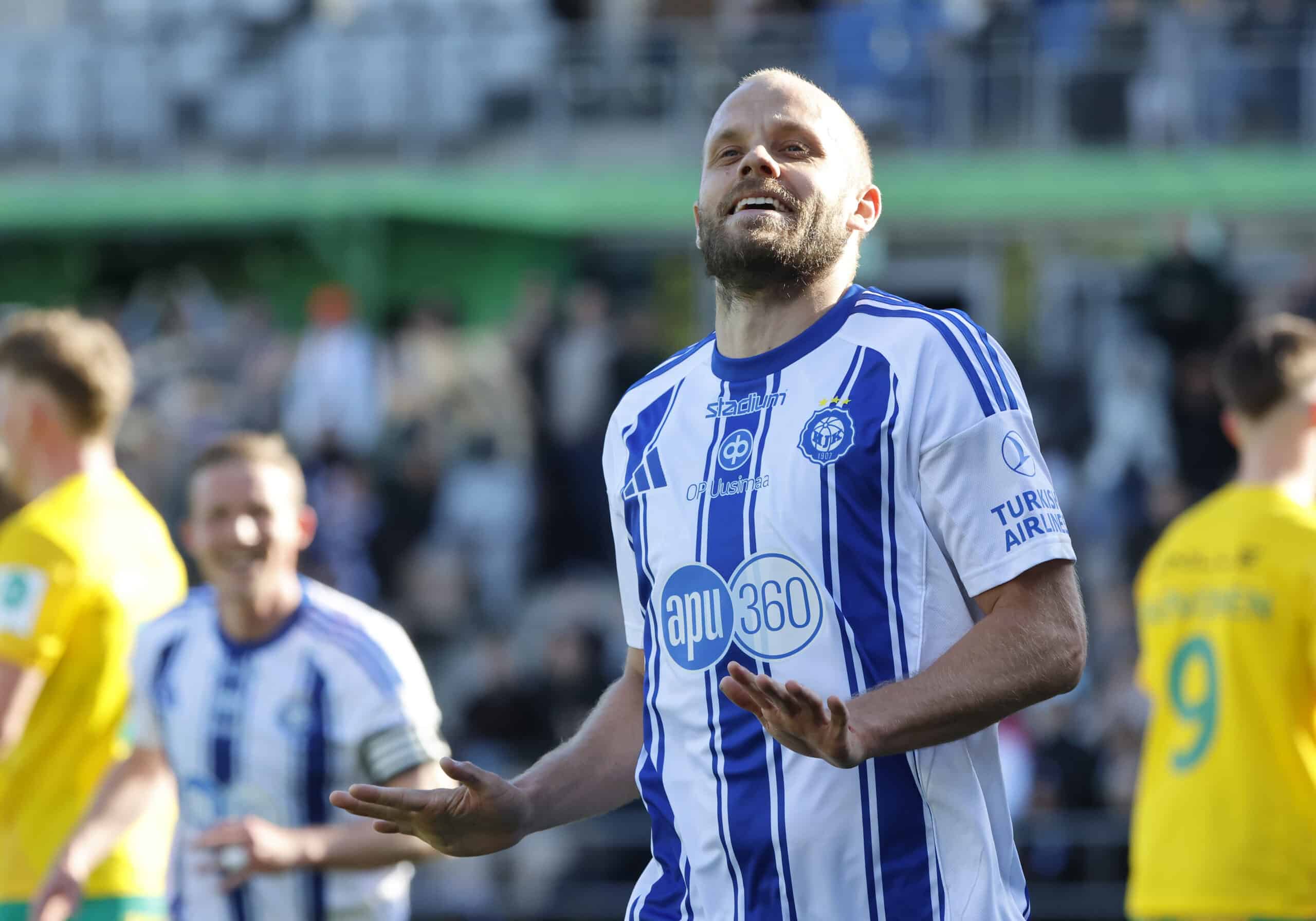HJK:lta vakuuttava voitto – Teemu Pukki onnistui maalinteossa